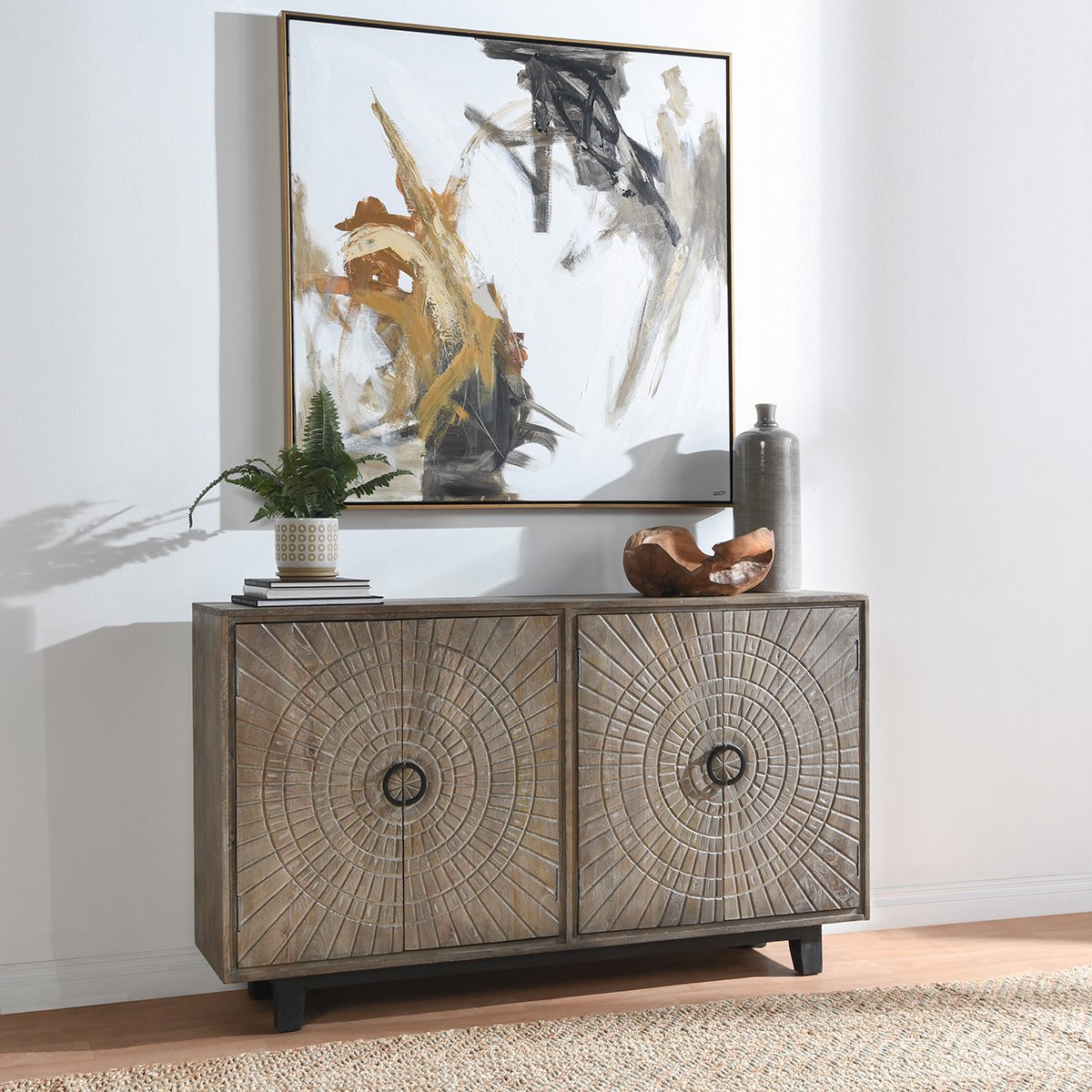 Classic Home Vivienne 4 Door Cabinet