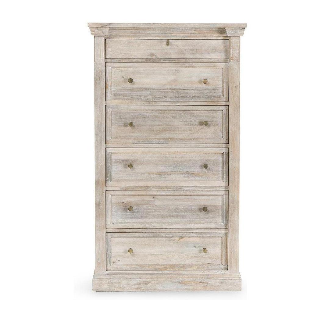 Classic Home Adelaide Solid Wood 6 Drawer Chest