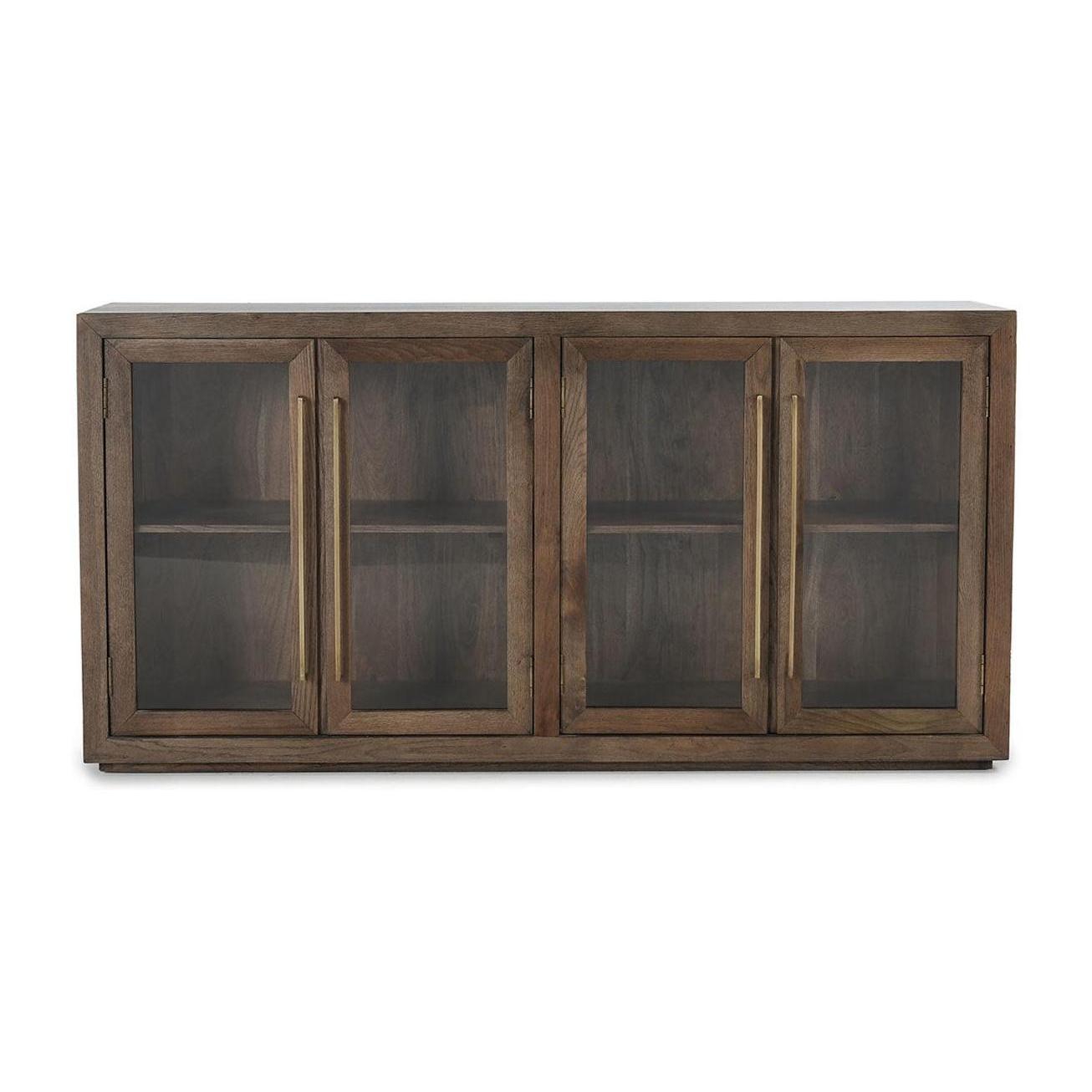 Classic Home Bradley Solid Wood 4 Door Cabinet