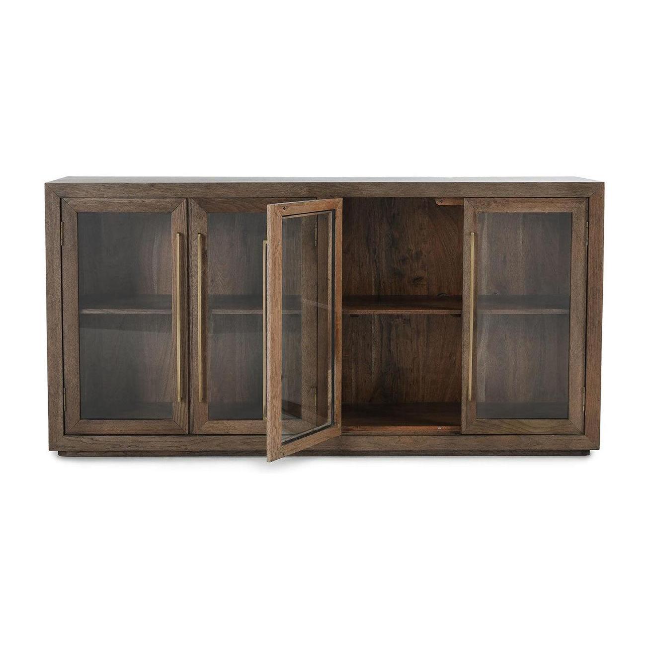 Classic Home Bradley Solid Wood 4 Door Cabinet