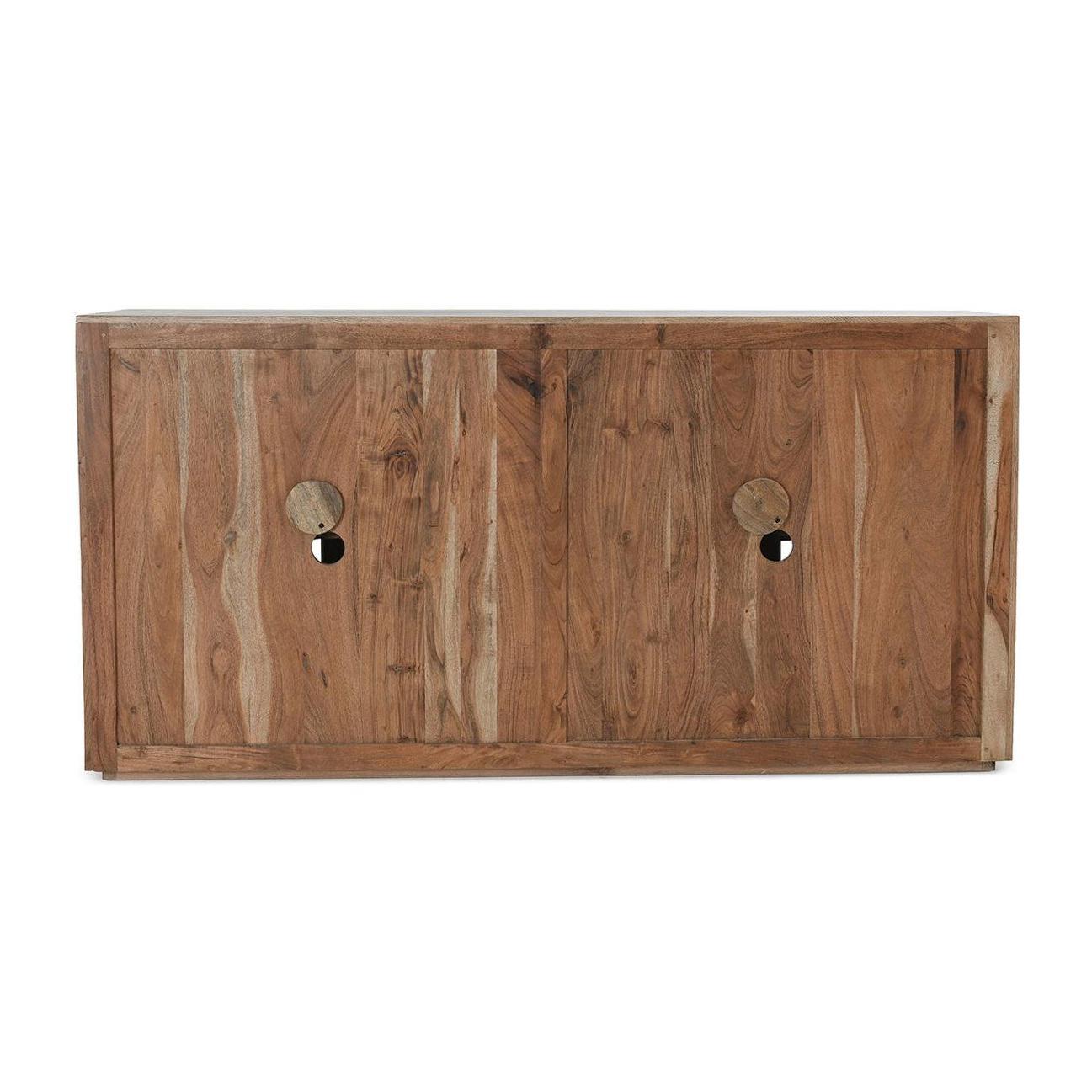 Classic Home Bradley Solid Wood 4 Door Cabinet