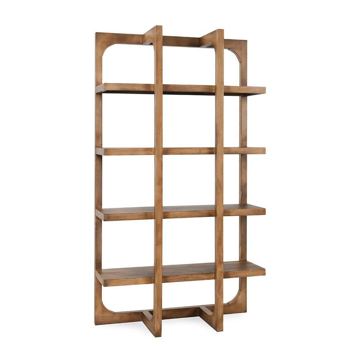 Classic Home Gordon Solid Wood Bookcase