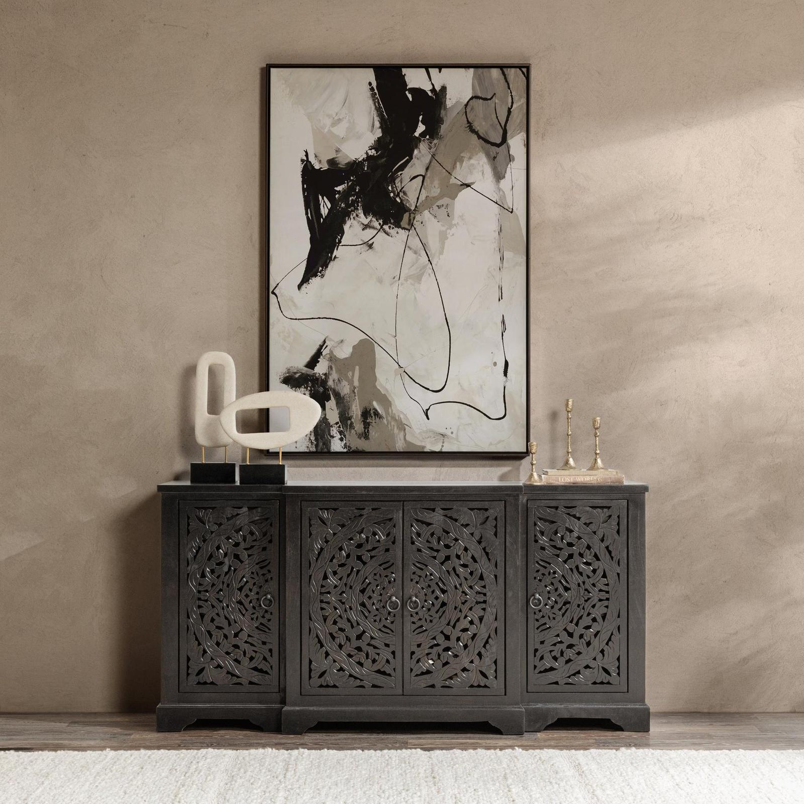 Classic Home Harmony 4 Door Cabinet