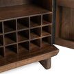 Classic Home Holmes Solid Wood Bar Cabinet