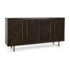 Classic Home Norwood Solid Wood 4 Door Buffet