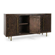 Classic Home Norwood Solid Wood 4 Door Buffet