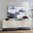 Classic Home Flint Solid Wood 6 Door Cabinet