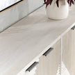 Classic Home Flint Solid Wood 6 Door Cabinet