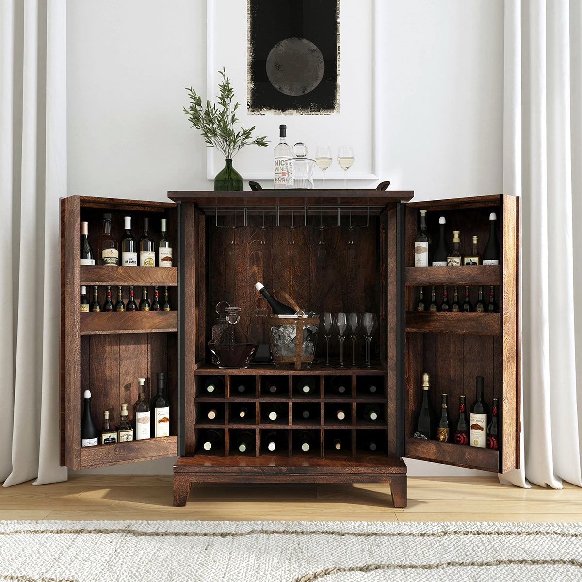 Classic Home Vivienne Bar Cabinet