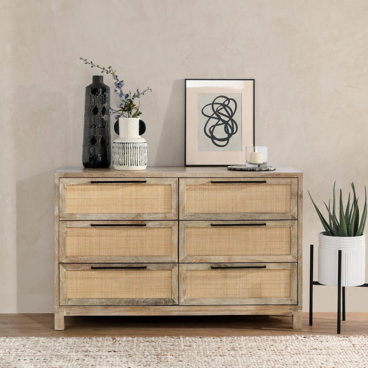 Classic Home Jensen 6 Drawer Dresser