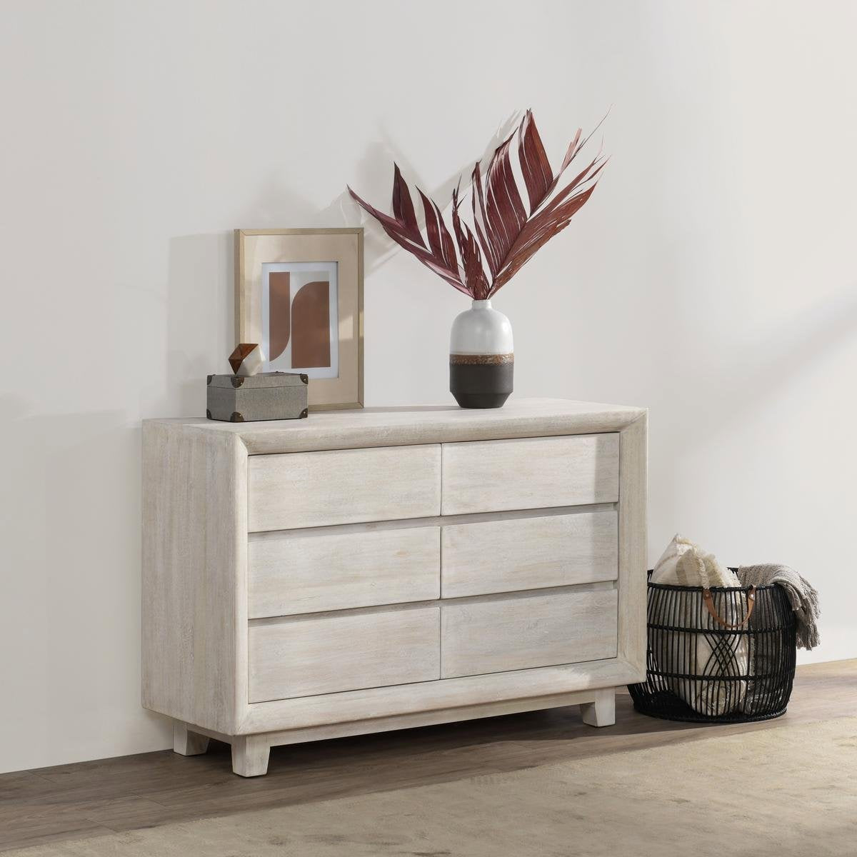 Classic Home Reece 6 Drawer Dresser Clearance