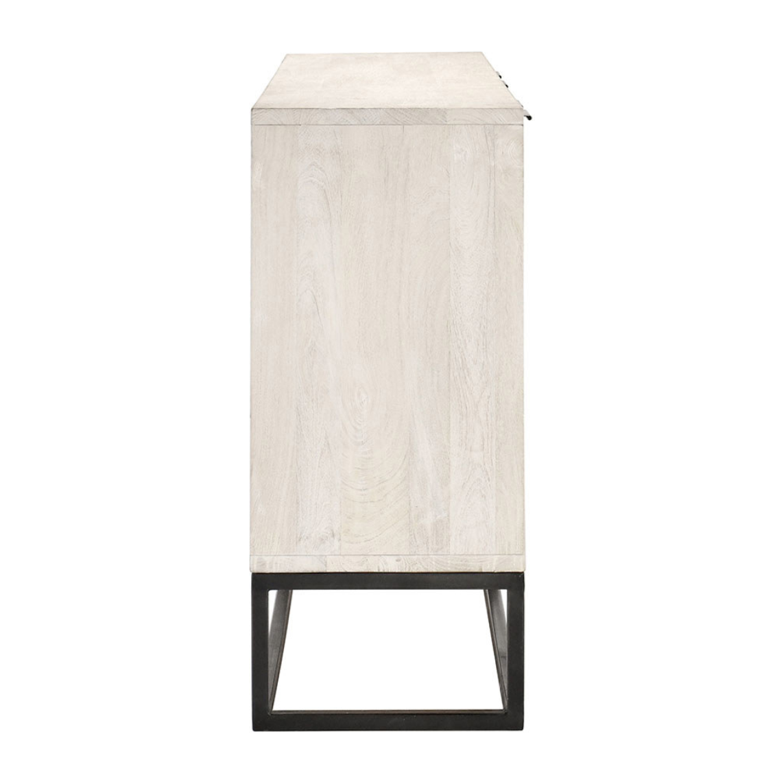 Classic Home Flint Solid Wood 4 Door Cabinet