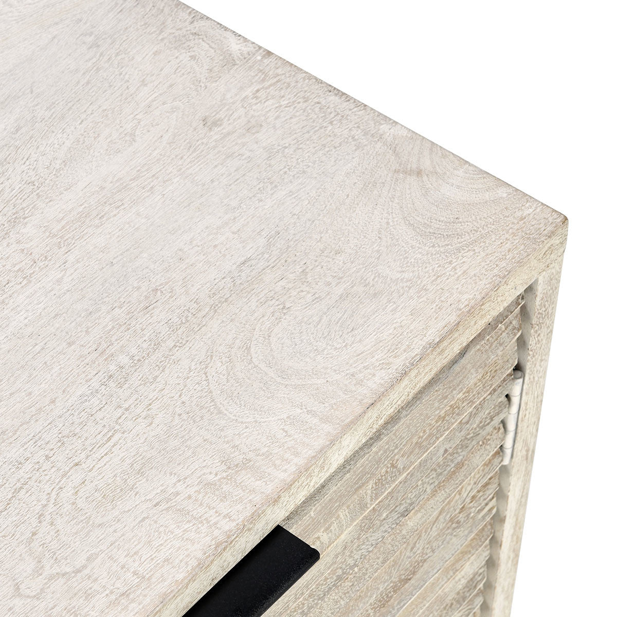 Classic Home Flint Solid Wood 4 Door Cabinet