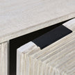 Classic Home Flint Solid Wood 4 Door Cabinet