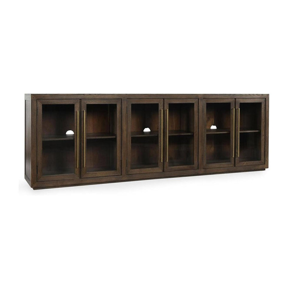 Classic Home Bradley Solid Wood 6 Door Cabinet