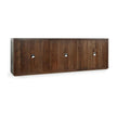 Classic Home Bradley Solid Wood 6 Door Cabinet