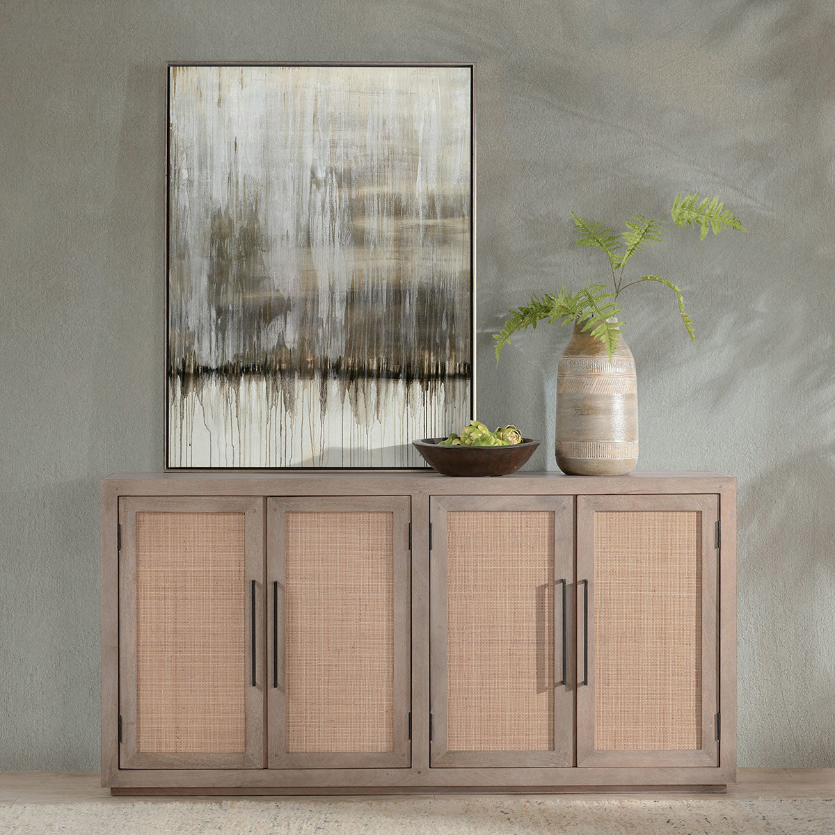 Classic Home Jensen 4 Door Cabinet