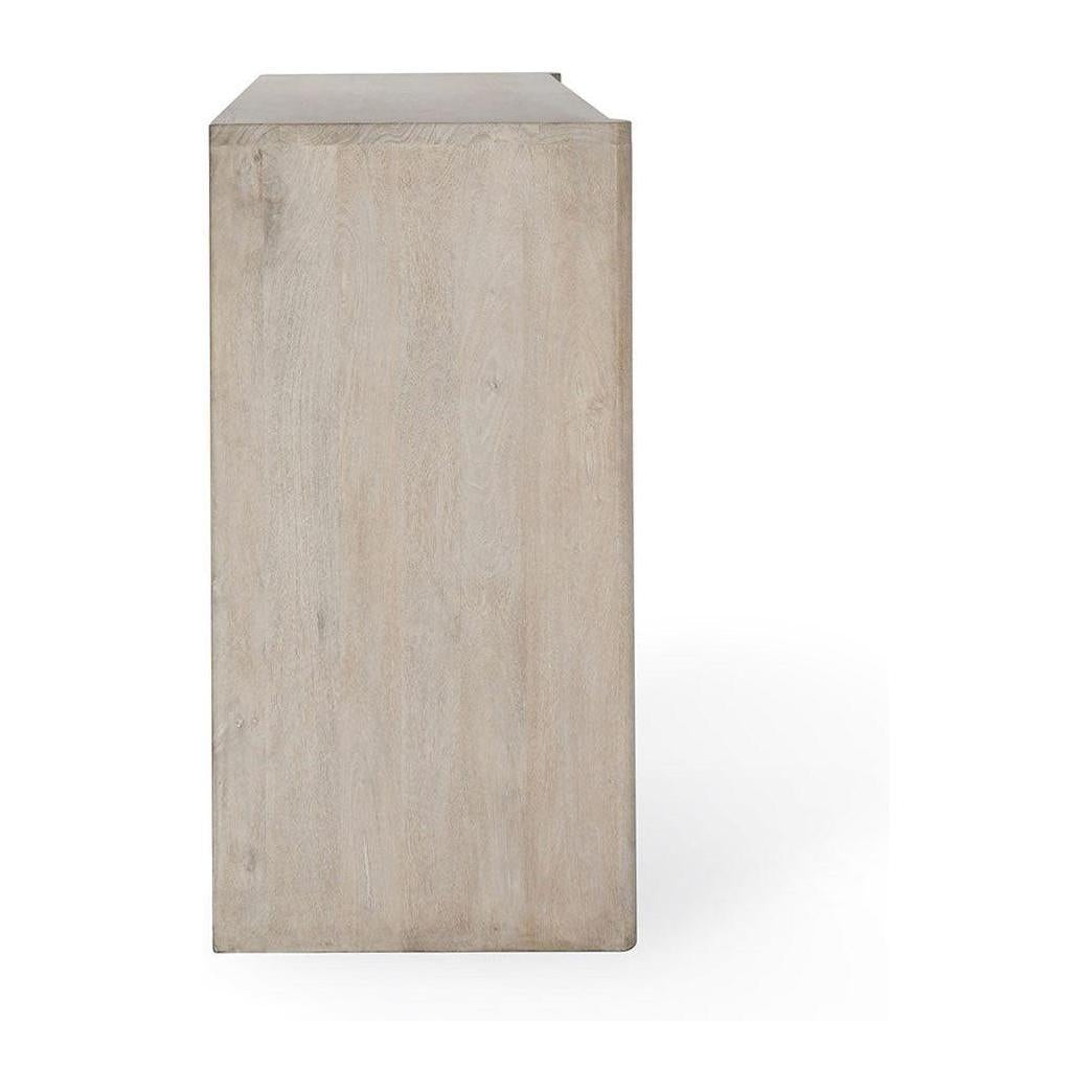 Classic Home Ledro Solid Wood 4 Door Cabinet