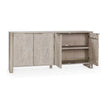 Classic Home Ledro Solid Wood 4 Door Cabinet