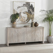 Classic Home Ledro Solid Wood 4 Door Cabinet