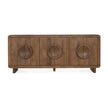 Classic Home Vally Solid Wood 6 Door Buffet