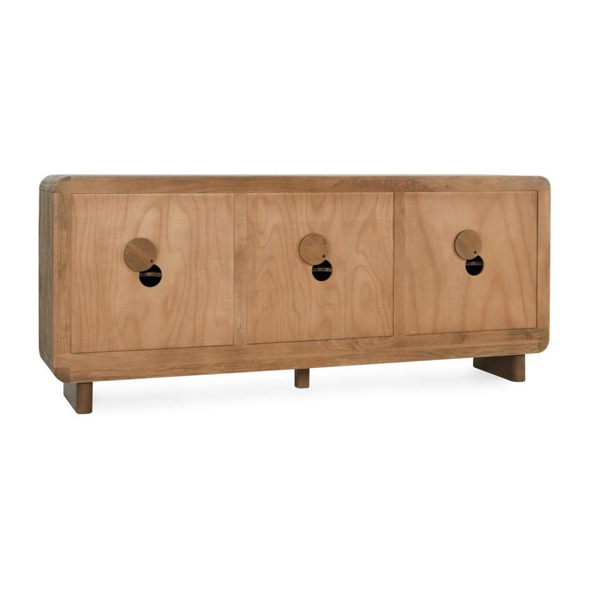 Classic Home Vally Solid Wood 6 Door Buffet