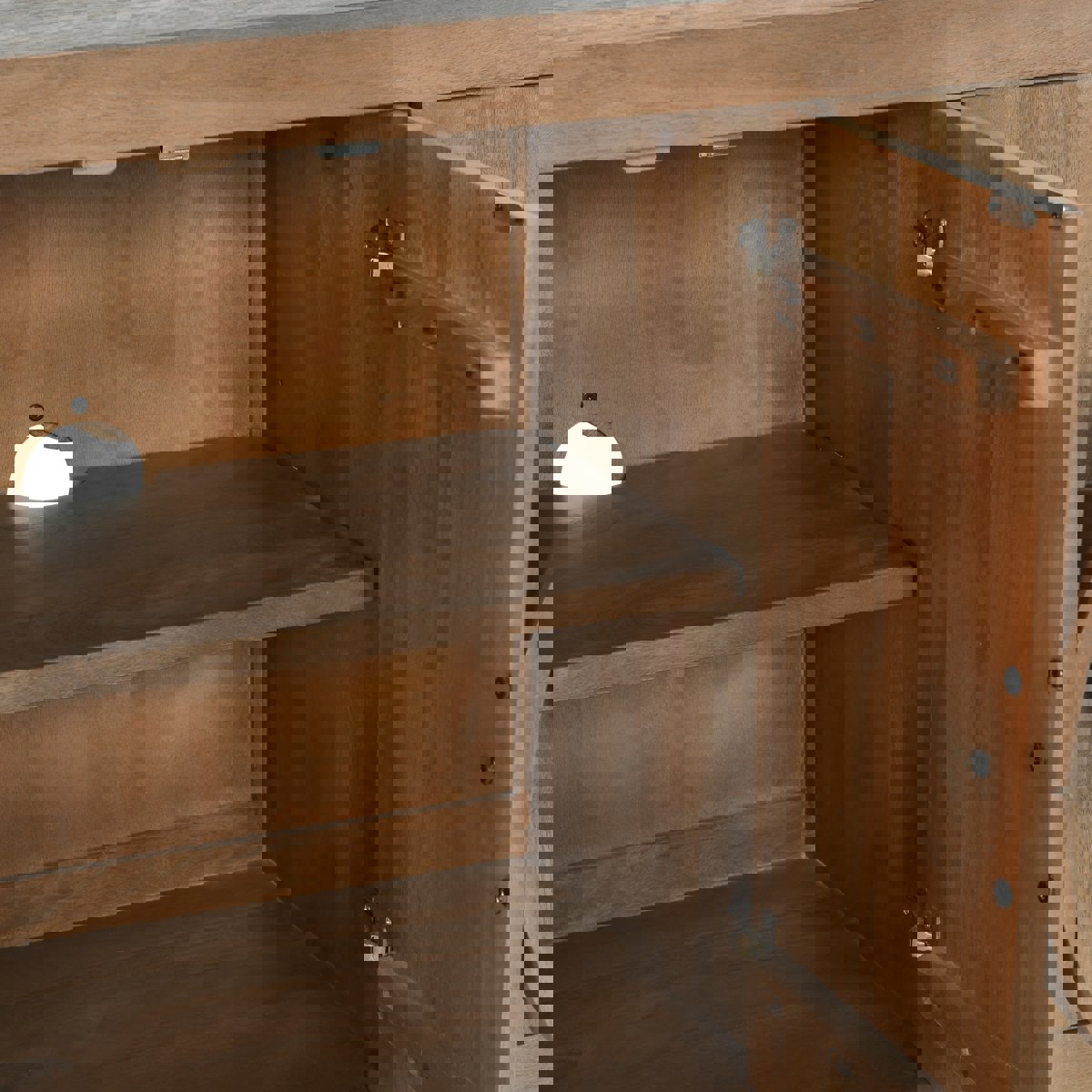 Classic Home Vally Solid Wood 6 Door Buffet