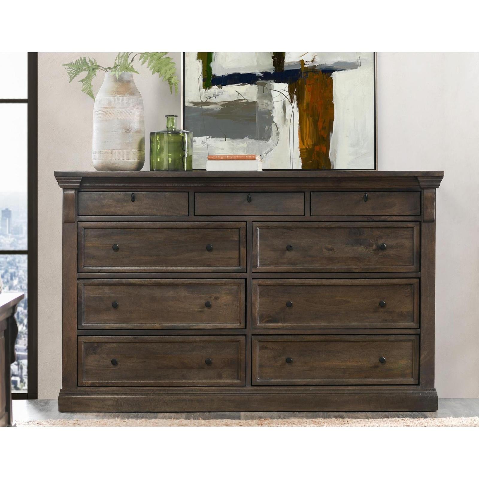 Classic Home Adelaide Solid Wood 9 Drawer Dresser