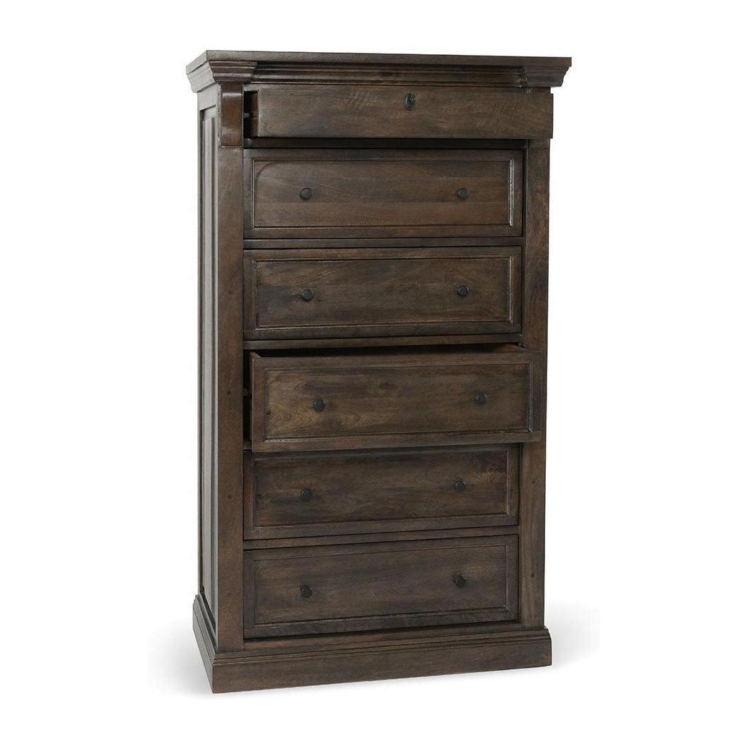 Classic Home Adelaide Solid Wood 6 Drawer Chest