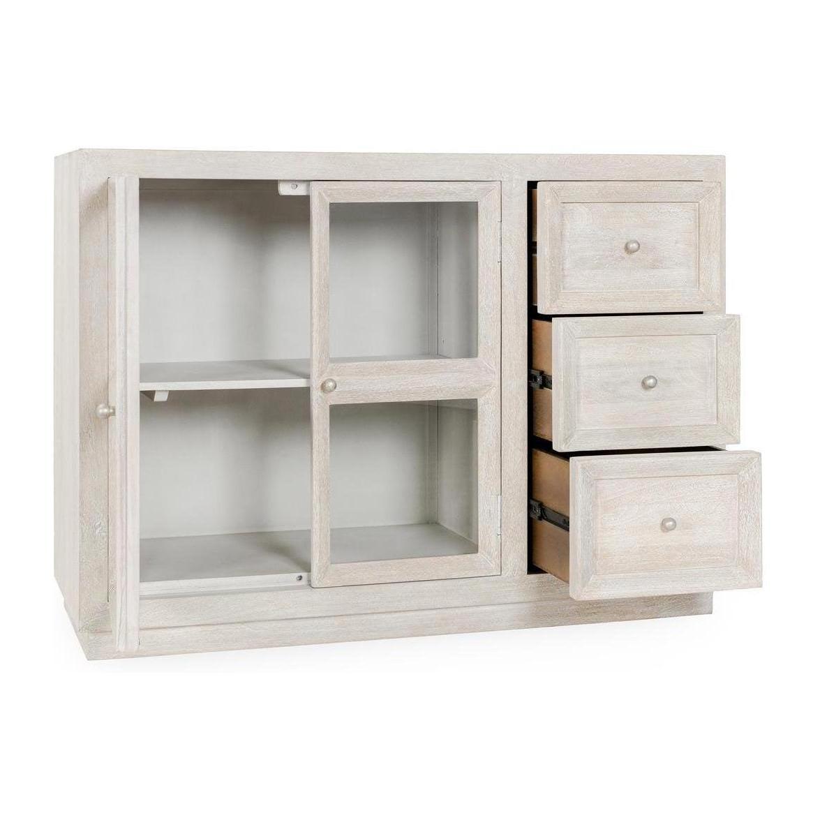 Classic Home Isha 3 Drawer and 2 Door Cabinet