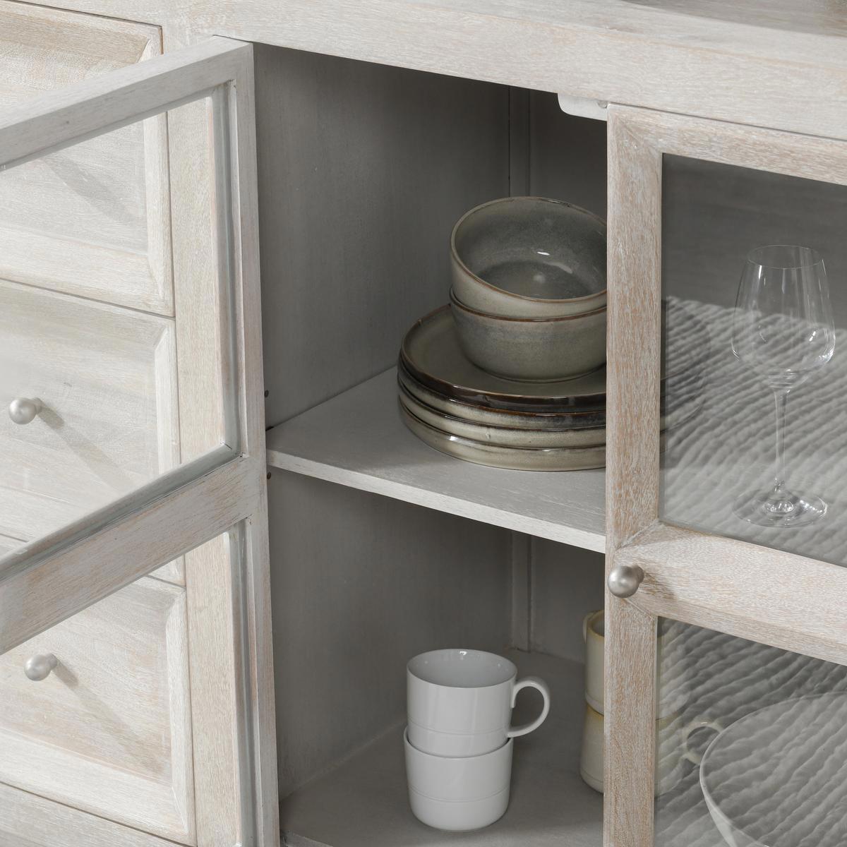 Classic Home Isha 3 Drawer and 2 Door Cabinet