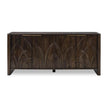 Classic Home Ledro Solid Wood 4 Door Cabinet