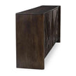 Classic Home Ledro Solid Wood 4 Door Cabinet