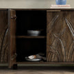 Classic Home Ledro Solid Wood 4 Door Cabinet