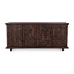 Classic Home Shira Solid Wood 4 Door Buffet