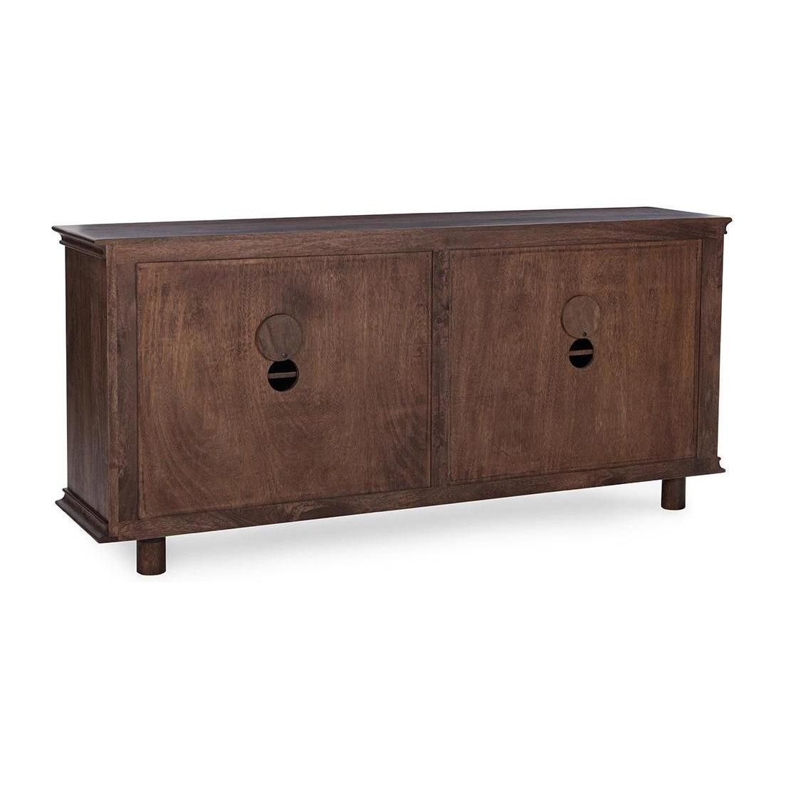 Classic Home Shira Solid Wood 4 Door Buffet