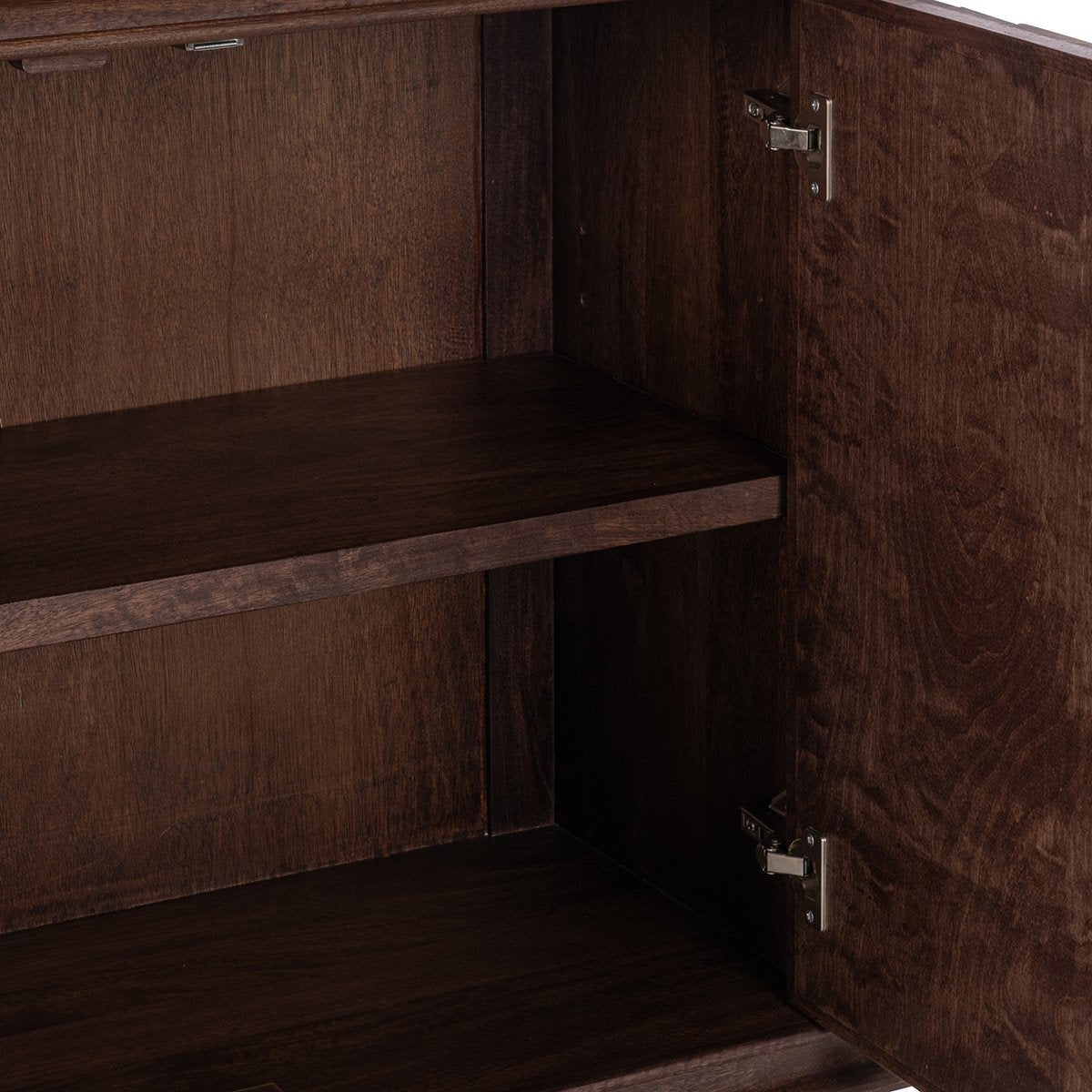 Classic Home Shira Solid Wood 4 Door Buffet