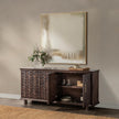 Classic Home Shira Solid Wood 4 Door Buffet