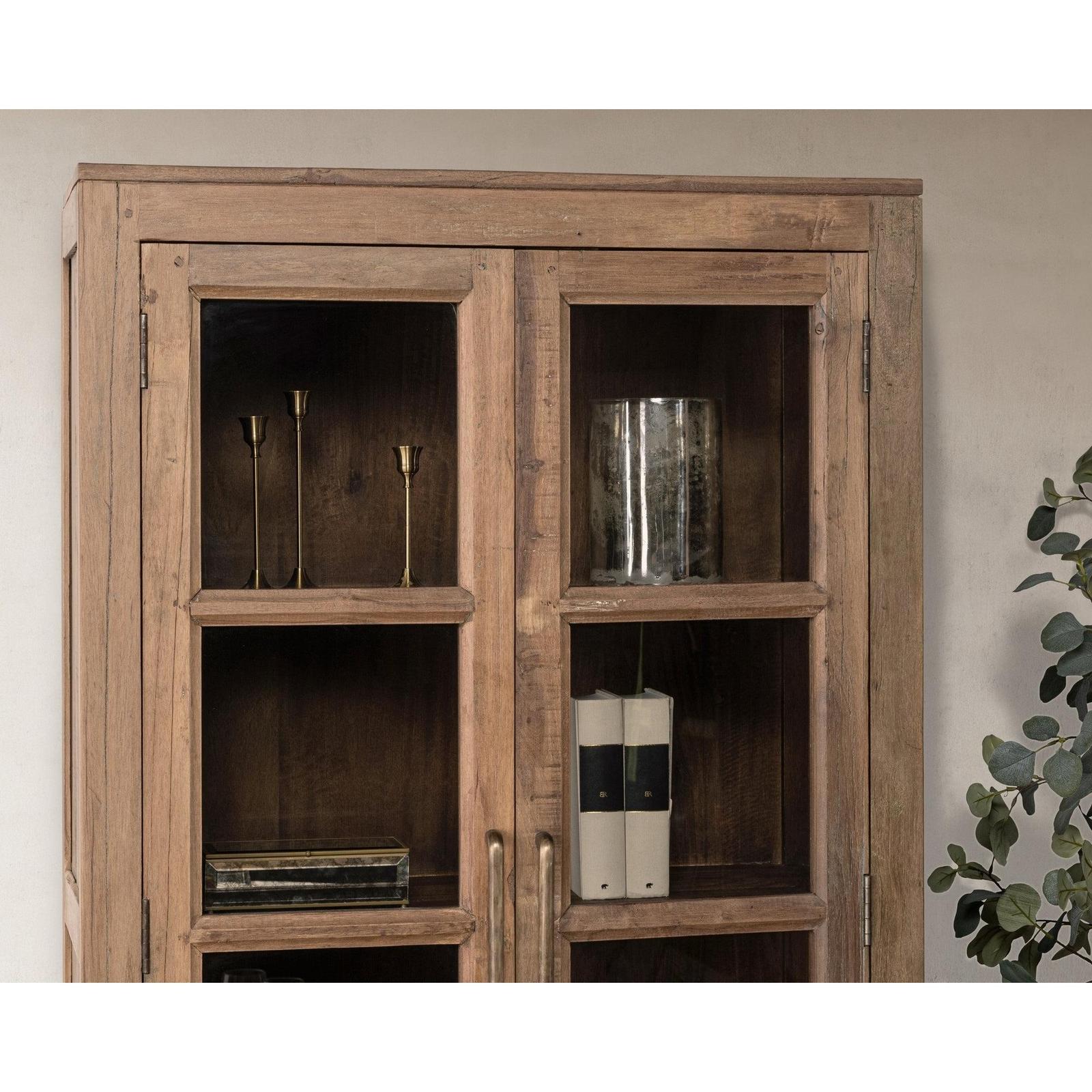 Classic Home Kharga Reclaimed Wood Tall Cabinet LTS