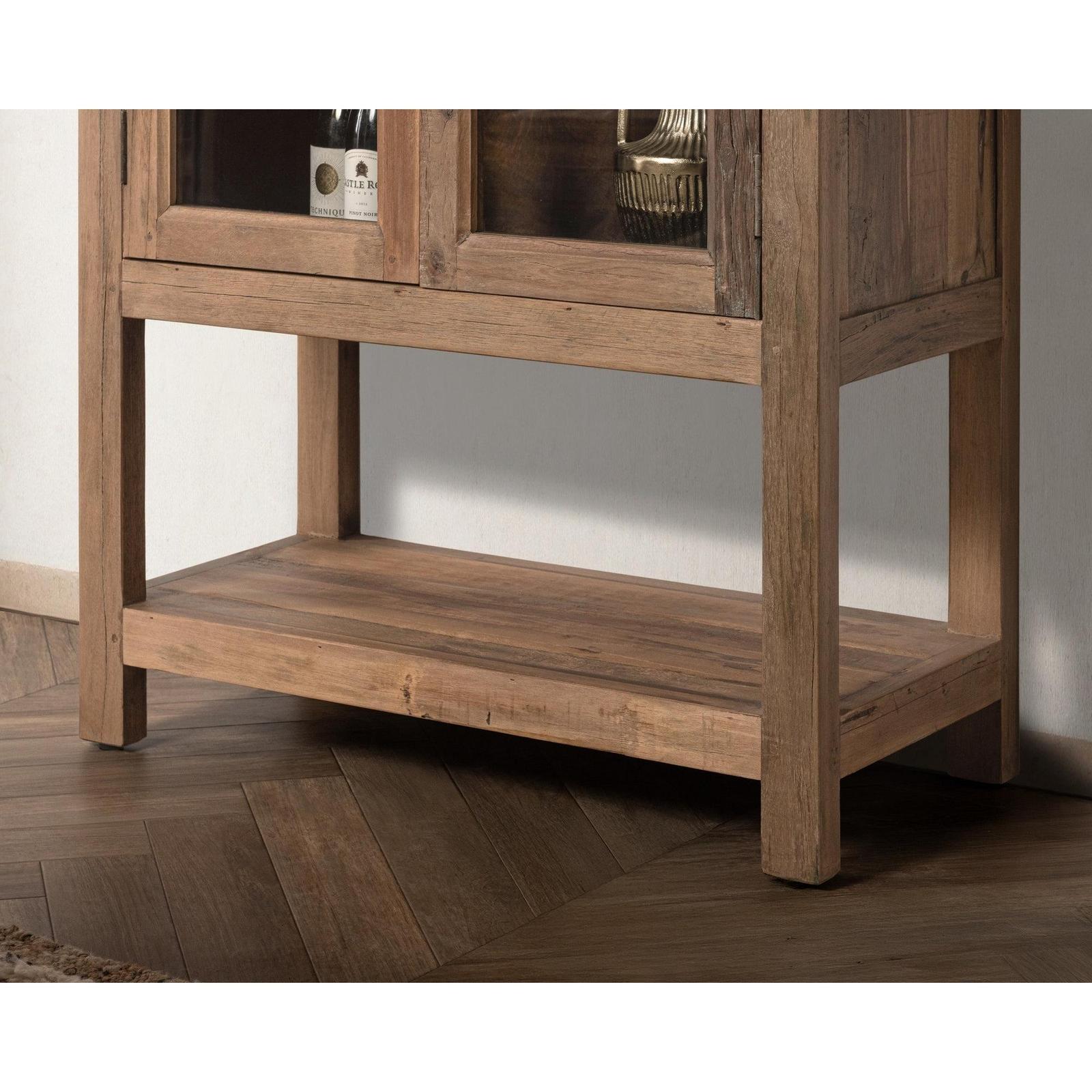 Classic Home Kharga Reclaimed Wood Tall Cabinet LTS