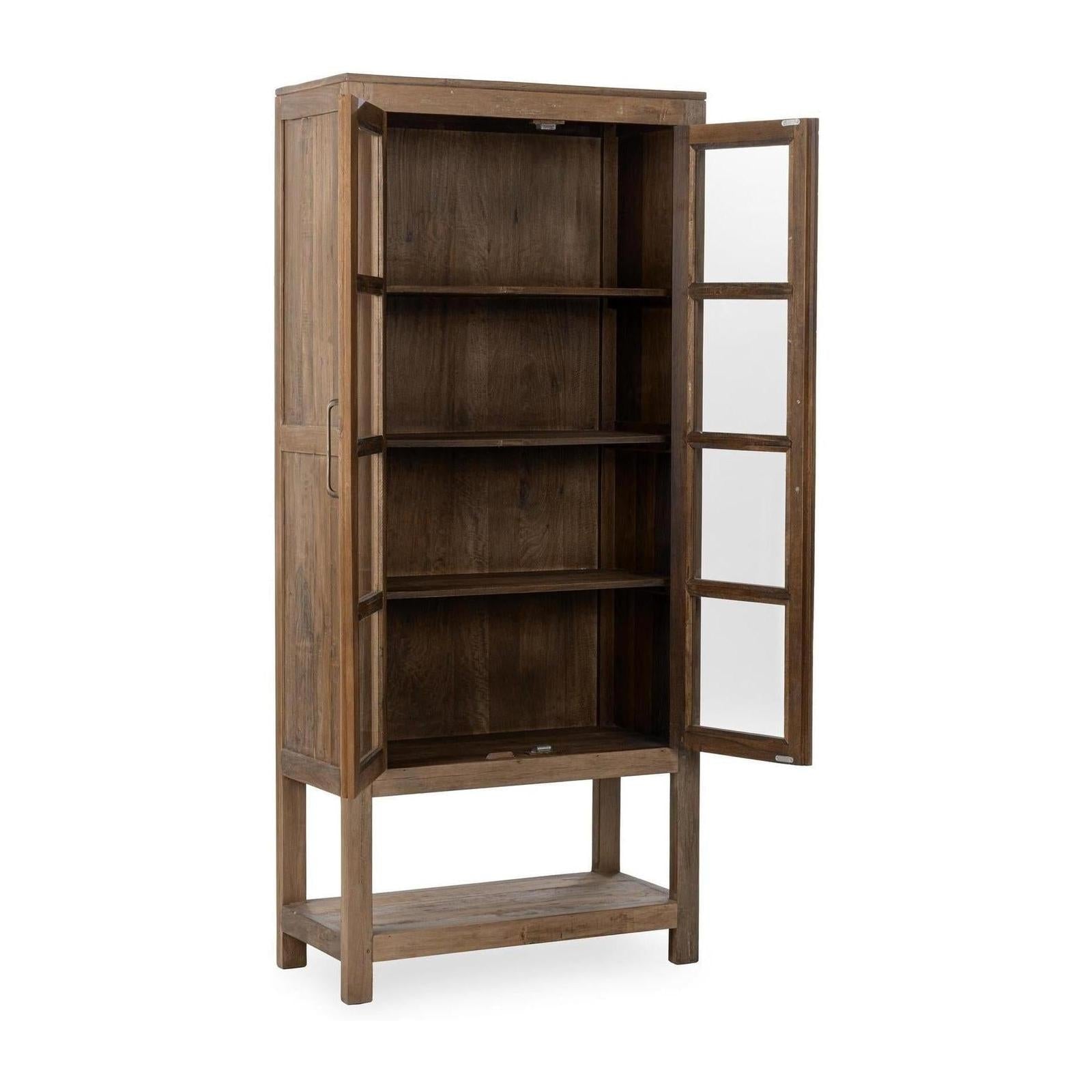 Classic Home Kharga Reclaimed Wood Tall Cabinet LTS