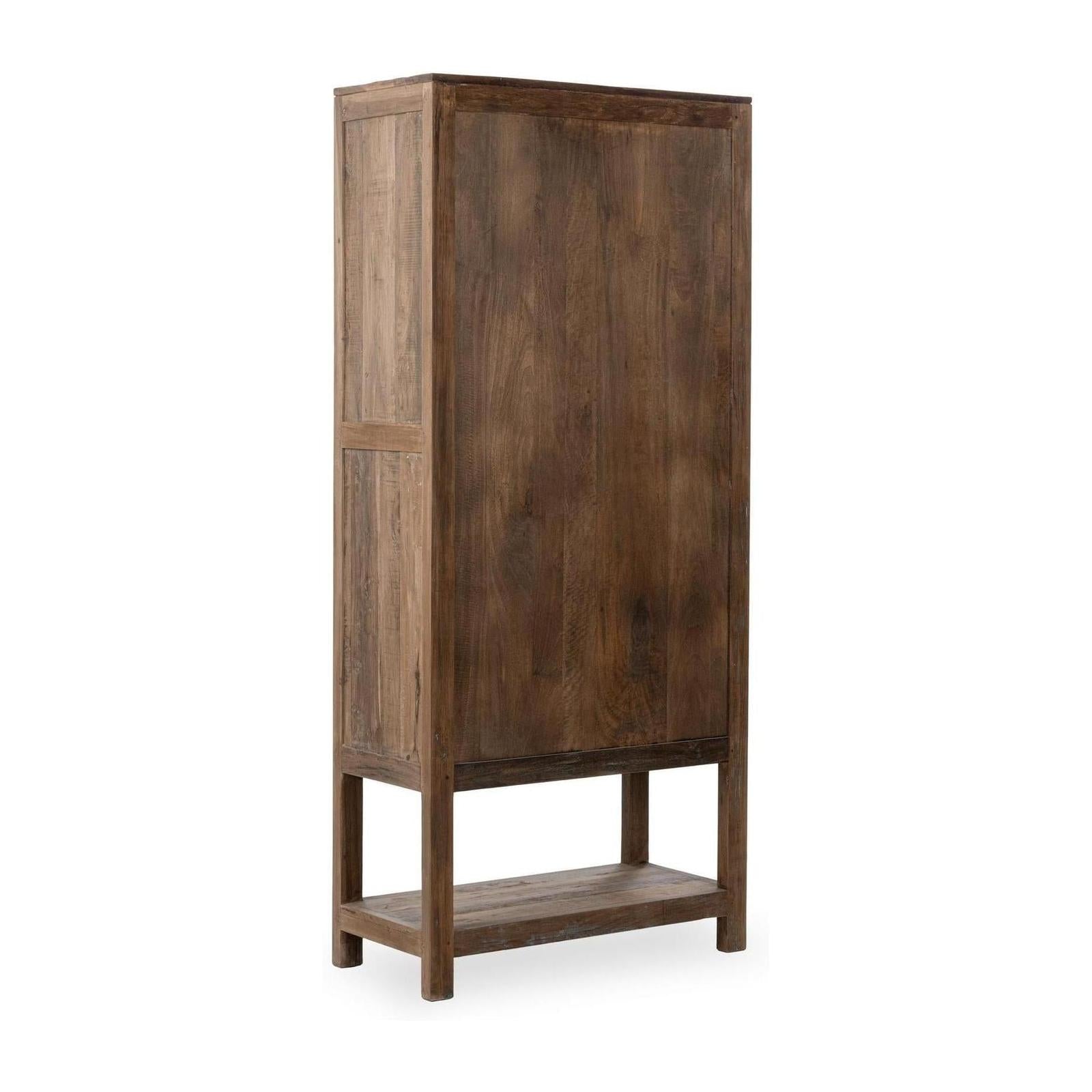 Classic Home Kharga Reclaimed Wood Tall Cabinet LTS