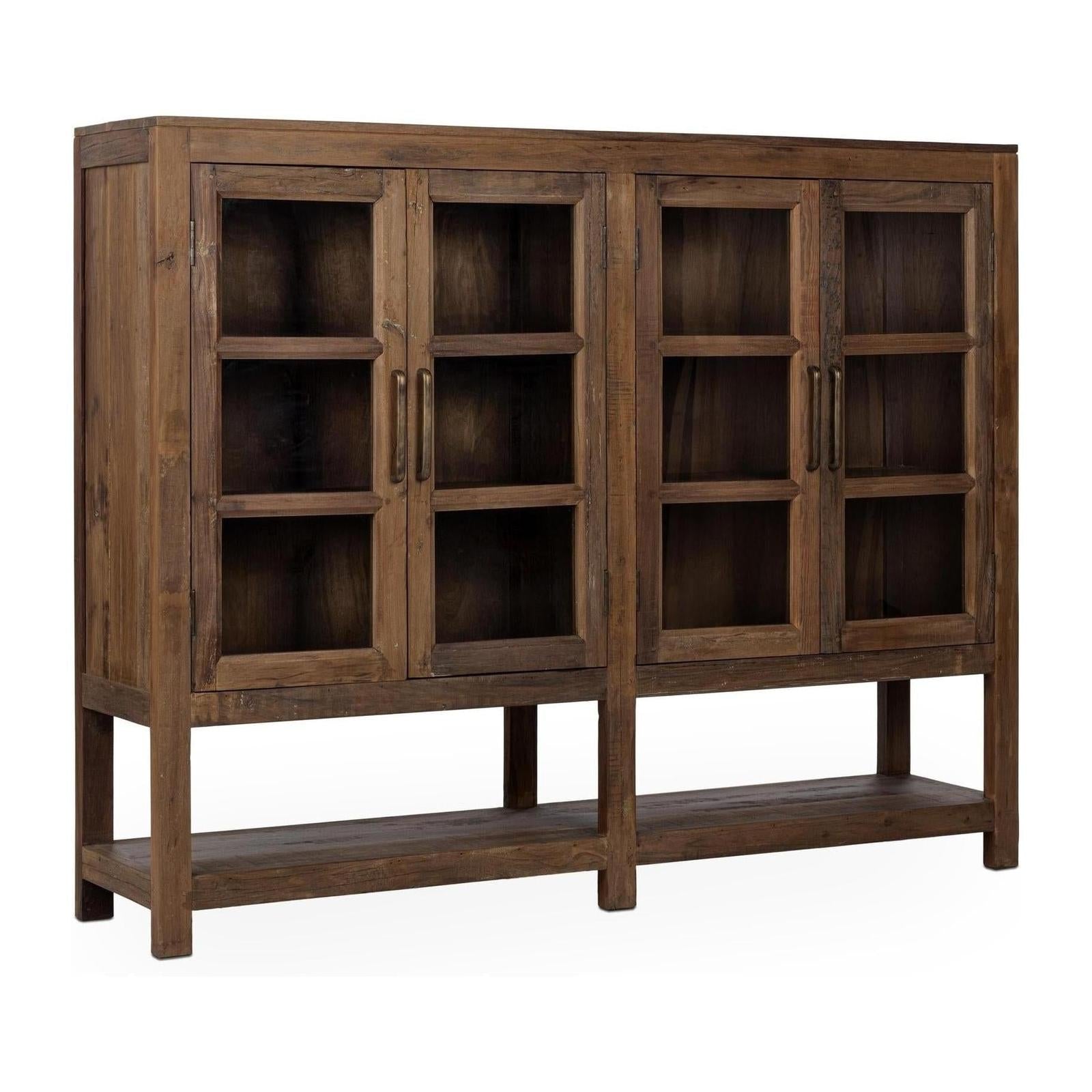 Classic Home Kharga Reclaimed Wood 4 Door Cabinet