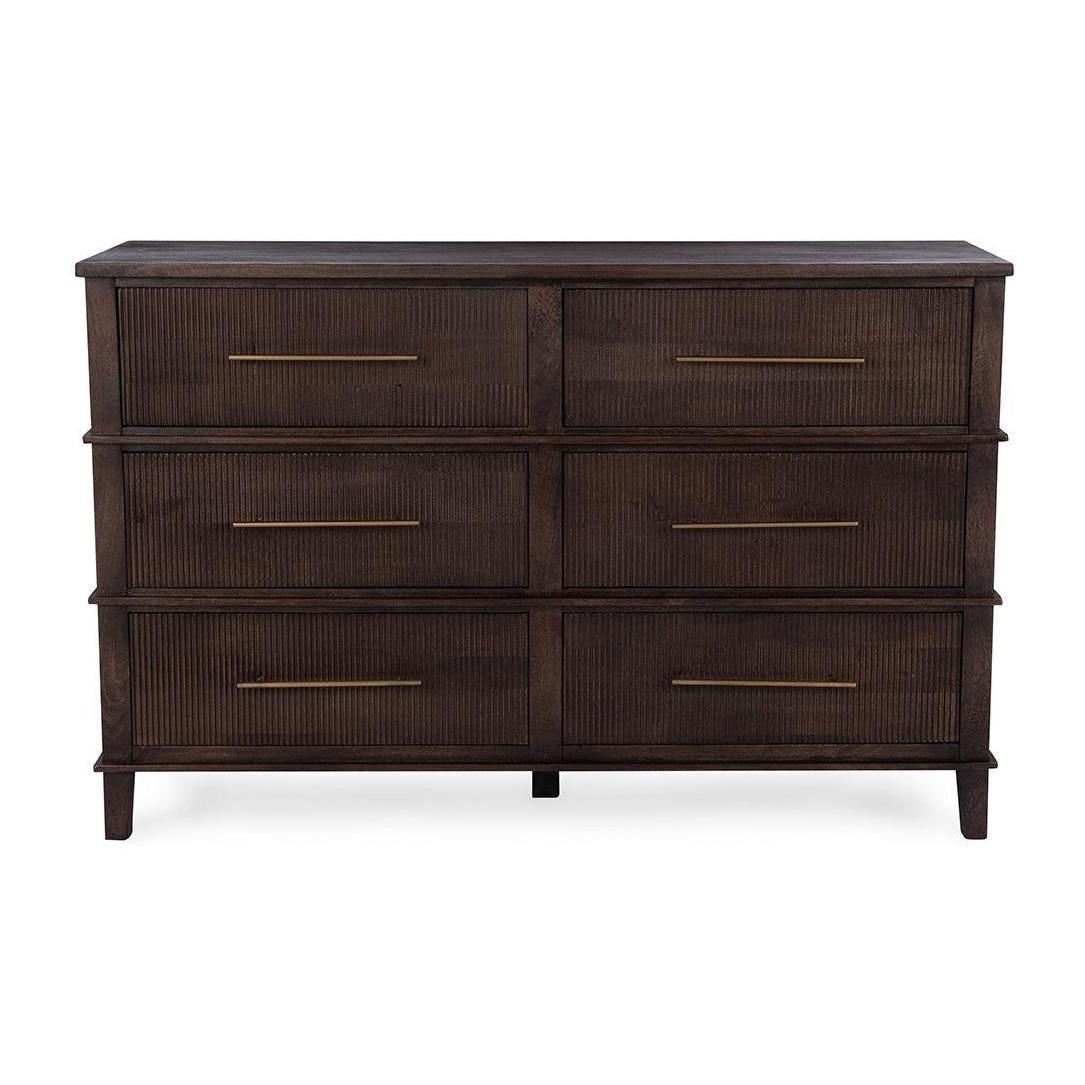 Classic Home Westlake Solid Wood 6 Drawer Dresser