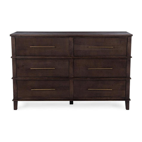 Classic Home Westlake Solid Wood 6 Drawer Dresser