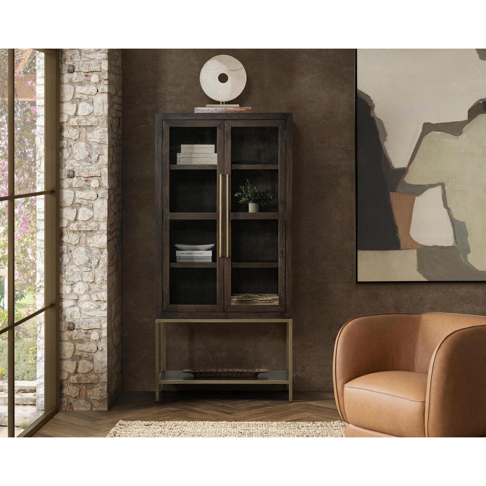 Classic Home Freemont Solid Wood Tall Cabinet