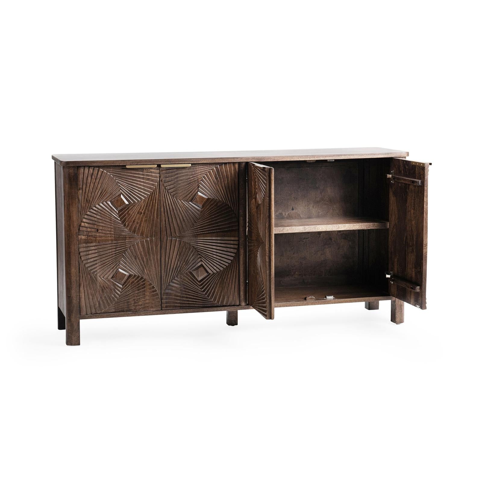 Classic Home Lina 4 Door Cabinet
