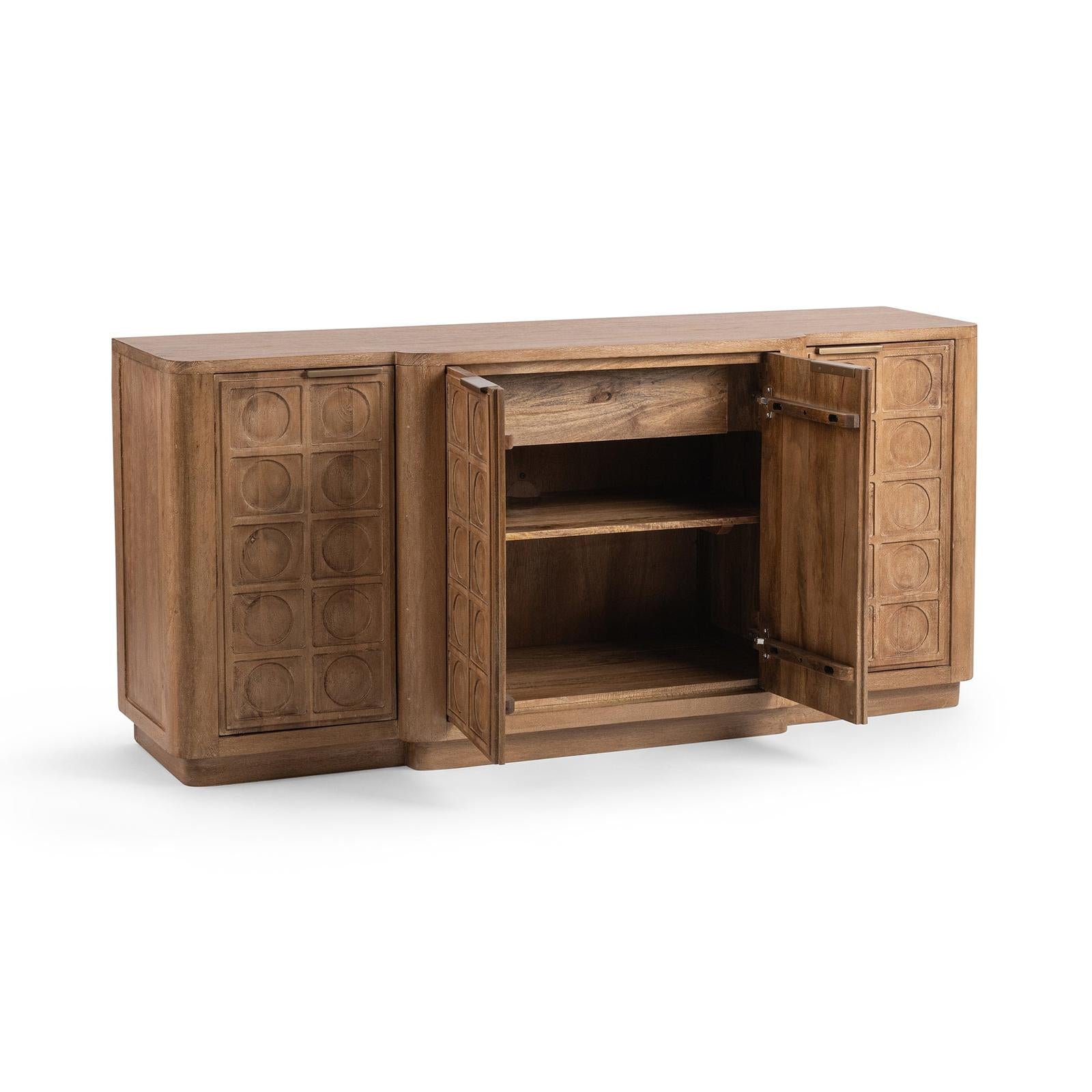 Classic Home Cleveland 4 Door Cabinet