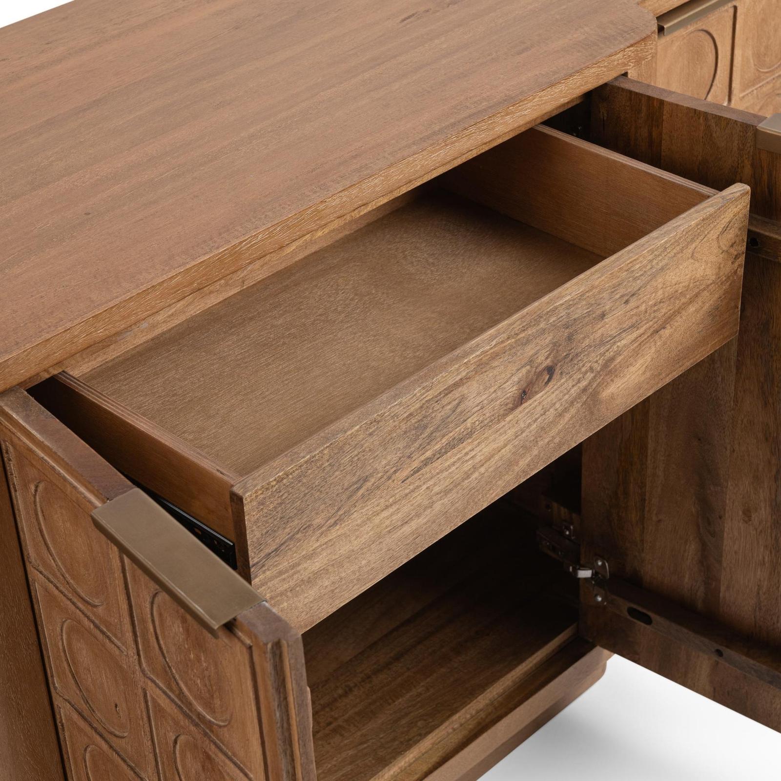 Classic Home Cleveland 4 Door Cabinet