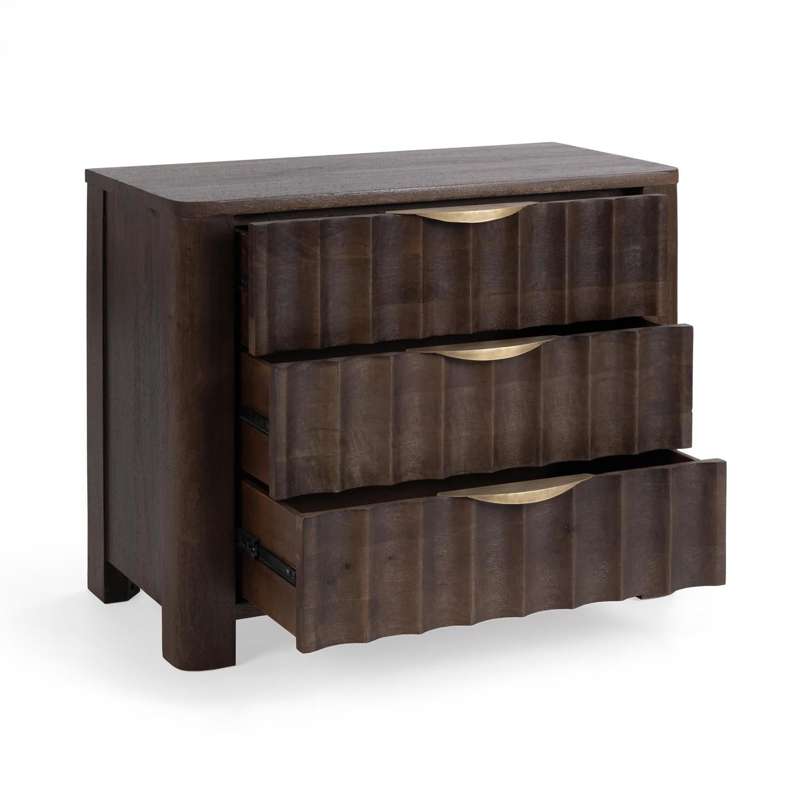 Classic Home Baylee 3 Drawer Nightstand
